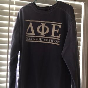 Delta phi epsilon sorority sweatshirt